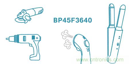 HOLTEK新推出BP45F3640功率控制MCU