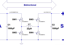用碳化硅MOSFET如何設計雙向降壓-升壓轉換器？