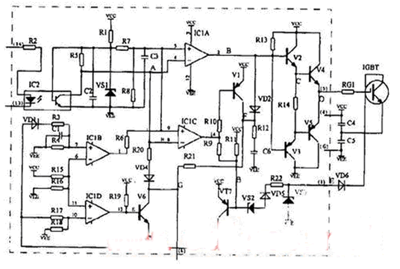 M57962L:IGBT驱动电路剖析