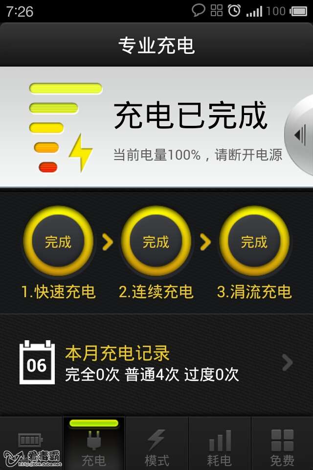 涓流充电时间