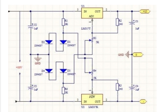 如何從正電壓電源獲得負電壓，正電壓轉負電壓的方法圖解