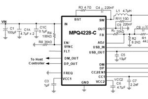 汽車USB Type-A/Type-C充電控制器全集成方案