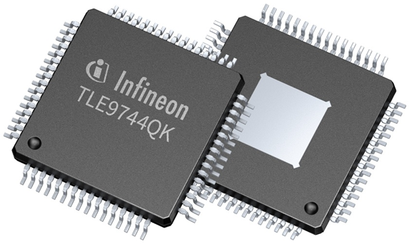英飞凌推出 OPTIREG™ TLE9744QK PMIC，面向车规高压牵引逆变器
