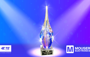 貿澤電子第八次斬獲TE Connectivity年度全球卓越服務分銷商獎