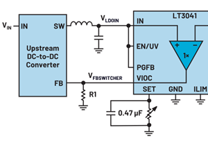 如何利用電壓輸入到輸出控制自動優化LDO穩壓器的效率