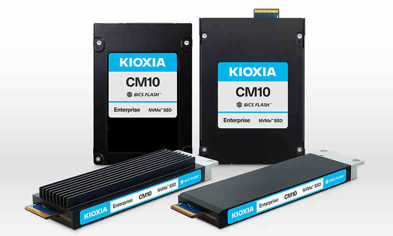 Kioxia推出首款采用最新BiCS FLASH™第十代闪存的PCIe ® 6.0企业级固态硬盘 Kioxia推出首款采用最新BiCS FLASH™第十代闪存的PCIe ® 6.0企业级固态硬盘