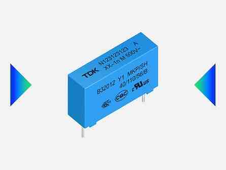 TDK 推出 B3201*A5/B5/C5 系列 Y1 安規薄膜電容，面向車載與工業 EMI 濾波
