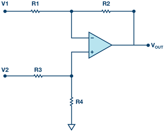 内置增益设置电阻的放大器和分立差动放大器之的区别是....