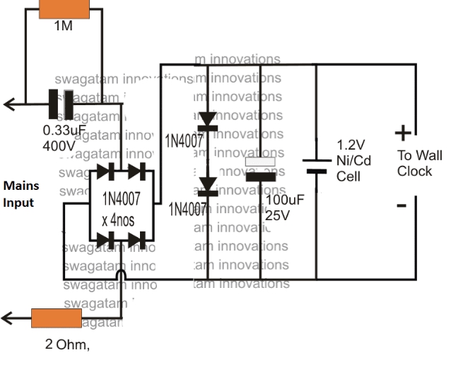 一個(gè)簡(jiǎn)單的無變壓器1．5V DC電源電路