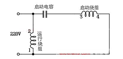 惡補電機知識：世上最全單相電機電容接線圖