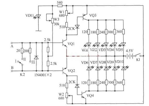 電路分享：LED發(fā)光顯示檢測電路設(shè)計