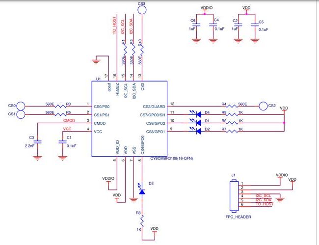 【原理圖設計篇】只需五步，輕松設計出電容式觸摸傳感器