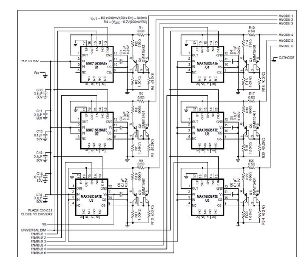 电路剖析：信号灯线性LED驱动原理