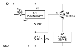 為5V 1-Wire?從器件提供過壓保護