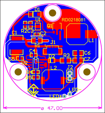 MR-16 LED驅動器和用于脈沖LED冷卻器供電的5V輔助電源