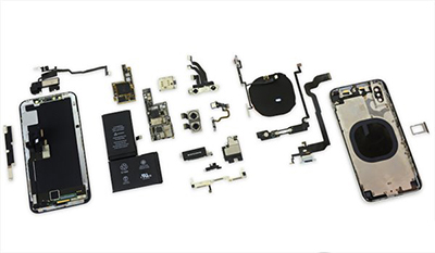 蘋果iPhone X iFixit拆解報(bào)告：雙層主板+雙單元電池