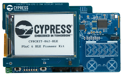 Cypress Semiconductor PSoC 6 BLE Pioneer 套件現(xiàn)已入庫 Digi-Key；客戶預訂訂單陸續(xù)發(fā)貨中