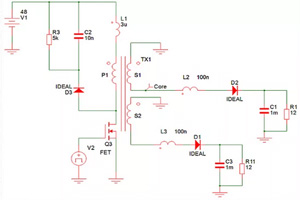 設(shè)計經(jīng)驗：這個電路用同步整流代替二極管后，出現(xiàn)意想不到的效果