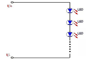 LED驅(qū)動連接的四種方式