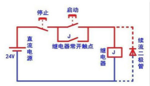 繼電器為何要并聯(lián)二極管