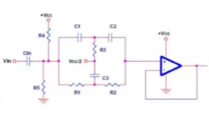 單電源運放濾波器設計