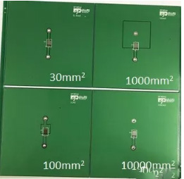 PCB銅皮的面積和熱阻