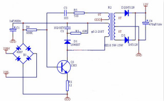 六款簡單的開關(guān)電源電路設(shè)計，內(nèi)附原理圖詳解