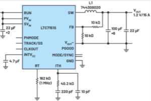 使用高效率、高頻率、低EMI DC/DC轉(zhuǎn)換器降低對陶瓷電容的電源要求