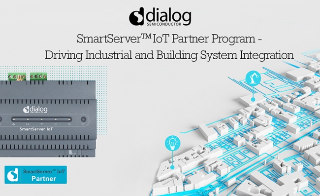 Dialog啟動針對智能樓宇和智慧工廠邊緣解決方案的SmartServer IoT合作伙伴生態(tài)系統(tǒng)