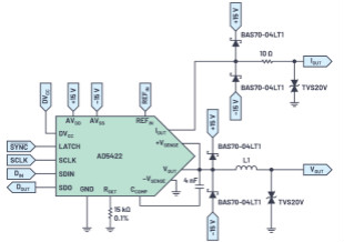 如何利用微控制器的完全隔離來(lái)控制具有電壓和電流輸出的16位輸出模塊