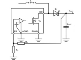 反饋路徑的布線——升壓型DC/DC轉換器的PCB布局