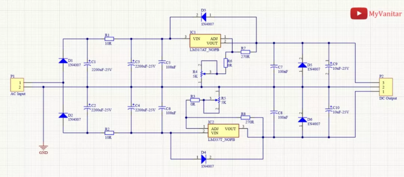 怎樣構(gòu)建可調(diào)線性AC-DC電源供用戶自由調(diào)節(jié)？