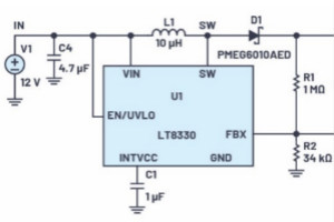 如何選擇升壓調(diào)節(jié)器/控制器IC并使用LTspice選擇外圍組件