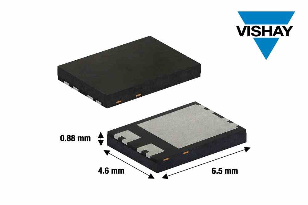 Vishay推出新型Power DFN系列DFN6546A封装标准整流器，额定电流高达12 A