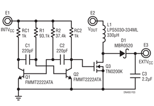 高輸入電壓降壓型控制器的自舉偏置可提高轉(zhuǎn)換器效率