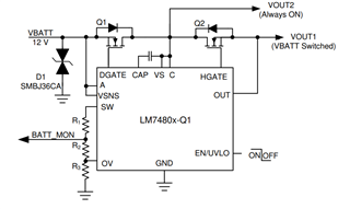 電動工具中高邊驅(qū)動方案分析