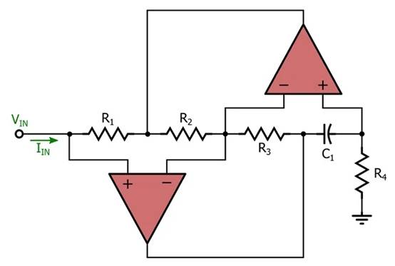 電感器輸出，運(yùn)算放大器輸入：二階有源濾波器簡(jiǎn)介