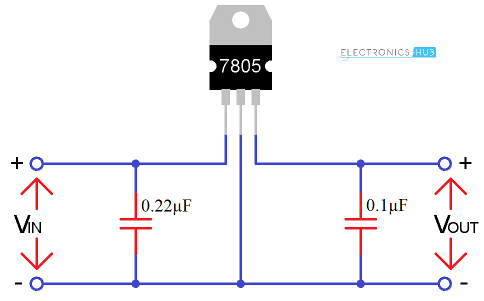 了解7805 IC电压调节器