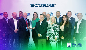 貿澤電子榮獲Bourns 2021年度全球電子商務分銷商大獎