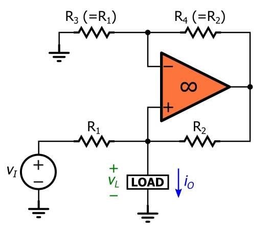 如何设计简单的电压控制双向电流源