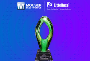 貿澤電子連續第五年榮獲Littelfuse年度全球分銷商獎