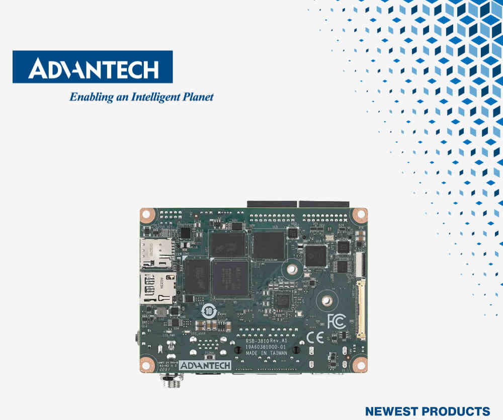 貿澤開售Advantech RSB-3810單板計算機，具備IEC 62443-4-2網絡安全認證