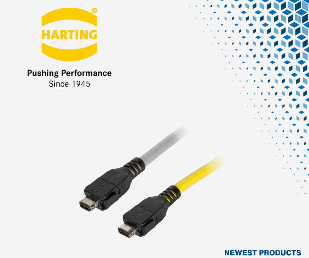 贸泽推出 HARTING IP20 高性能工业连接器，赋能严苛工业高速连接