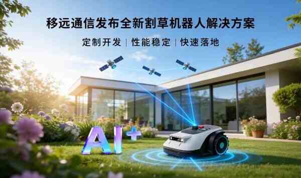 MWC26上海直击:移远割草机器人解决方案:让庭院作业 MWC26上海直击:移远割草机器人解决方案:让庭院作业