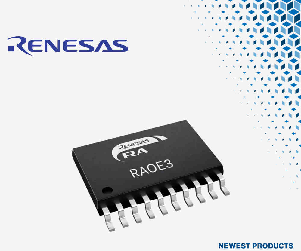 貿澤開售瑞薩 RA0E3 入門級 MCU,適配消費電子與工業控制低成本設計 貿澤開售瑞薩 RA0E3 入門級 MCU,適配消費電子與工業控制低成本設計