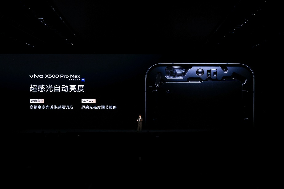 艾迈斯欧司朗传感方案落地vivo X500 Pro Max，全面升级旗舰手机视觉影像体验