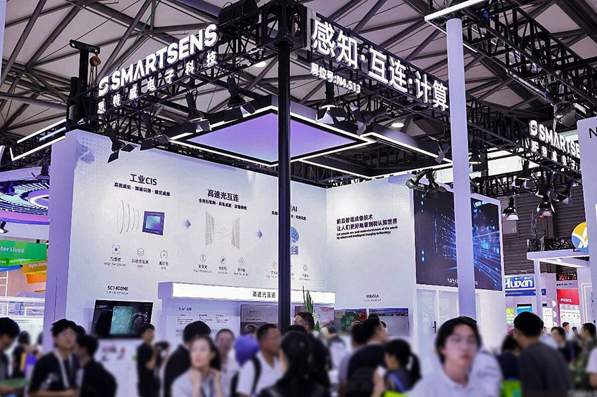 思特威携MicroLED高速光互连方案重磅亮相慕尼黑上海电子展