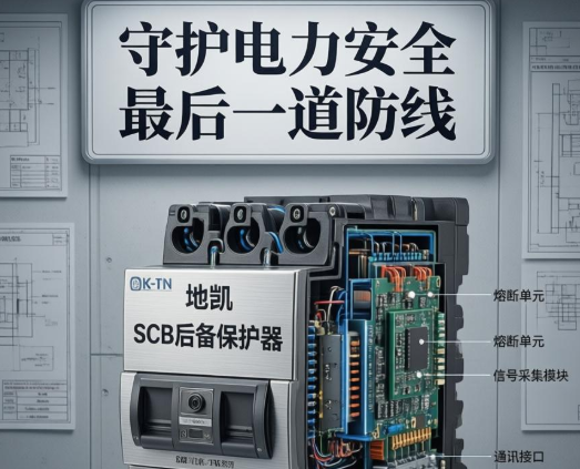 守护电力安全最后一道防线：地凯DK-TN系列SCB后备保护器全解