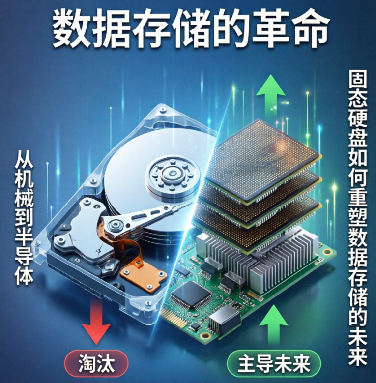 从机械到半导体：固态硬盘如何重塑数据存储的未来