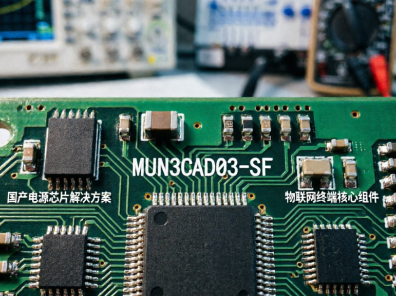 电源芯片国产化新选择：MUN3CAD03-SF助力物联网终端“芯”升级